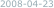 2008-04-23